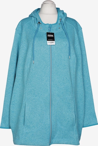Ulla Popken Kapuzenpullover 9XL in Blau: Vorderseite