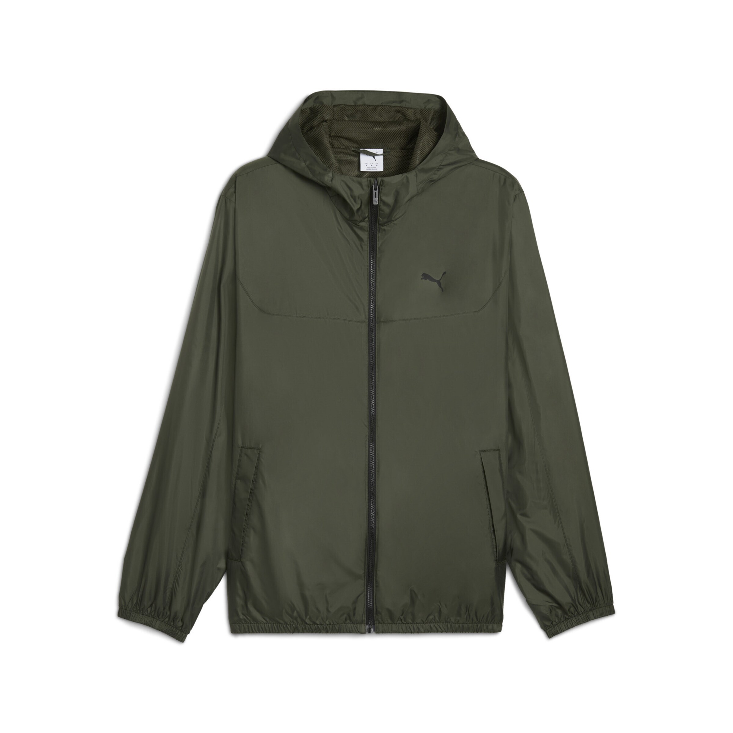 Veste mi-saison 'Essentials' PUMA en vert : devant