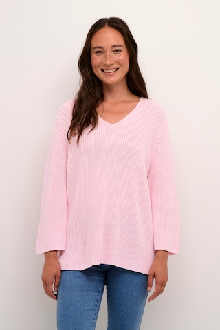 Kaffe Sweater 'Merian ' in Pink: front