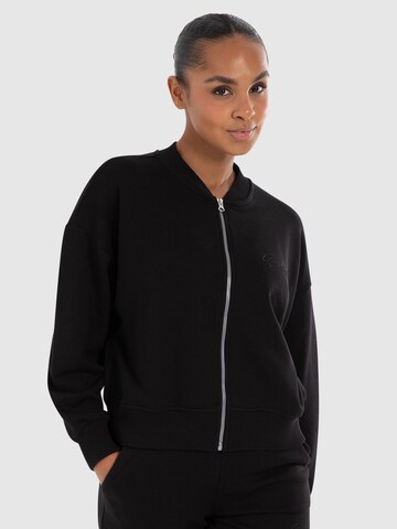 Veste de survêtement 'Fayne' Smilodox en noir