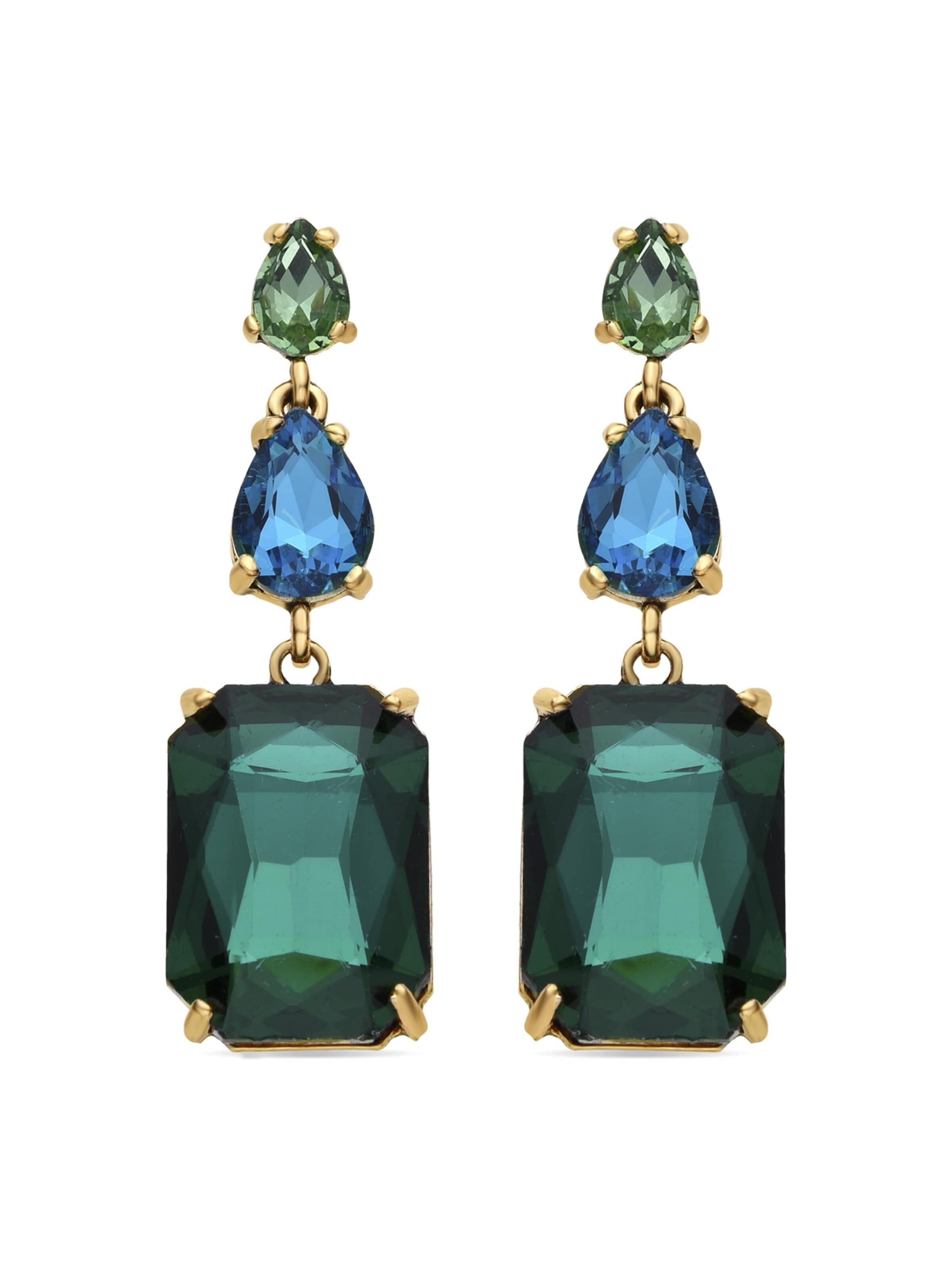 Boucles d'oreilles 'Lali' Luxenter en mélange de couleurs : devant