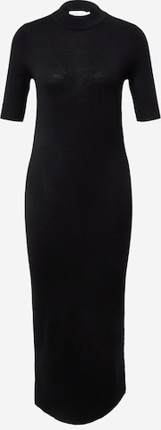 Calvin Klein Strikkekjole i svart: forside