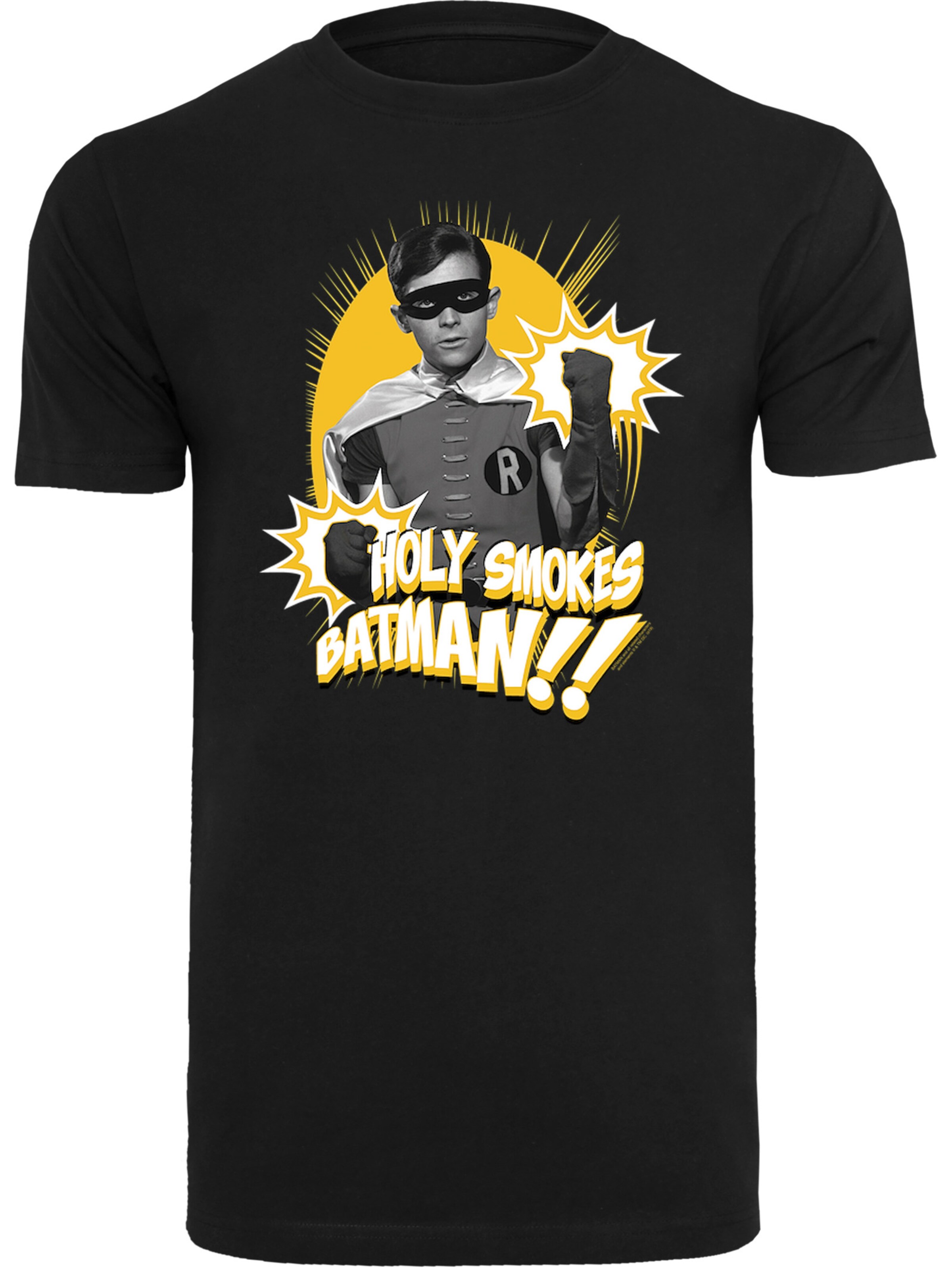 T-Shirt 'DC Comics Batman TV Series' F4NT4STIC en noir : devant