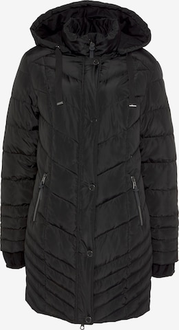 KangaROOS Winter Jacket in Black: front