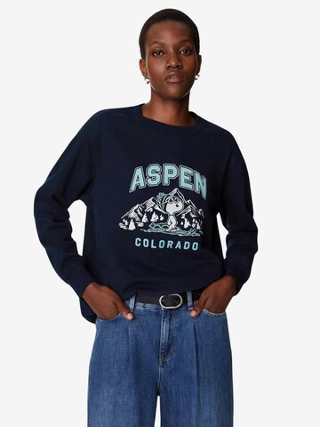 Marks & Spencer Sweatshirt 'Snoopy' in Blue: front