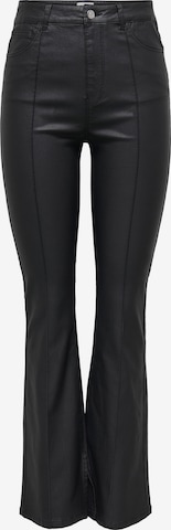 ONLY Levenevä Housut 'ONLGOSH' värissä musta: etupuoli