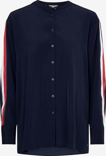 TOMMY HILFIGER Bluse in blau / rot / weiß, Produktansicht