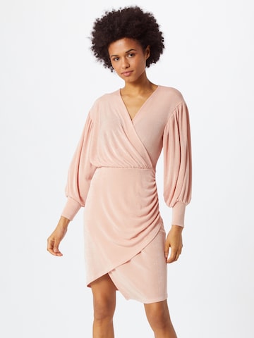 Closet London Dress in Pink: front