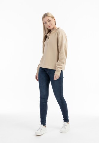 Sweat-shirt DreiMaster Maritim en beige