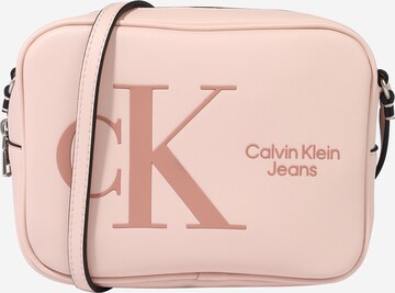 Calvin Klein Jeans Umhängetasche in Pink: predná strana