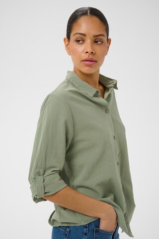 Kaffe Blus 'KAnaya' i grön