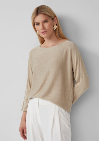Pull-over s.Oliver BLACK LABEL en beige : devant
