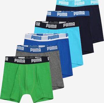 PUMA - Calzoncillo en azul: frente