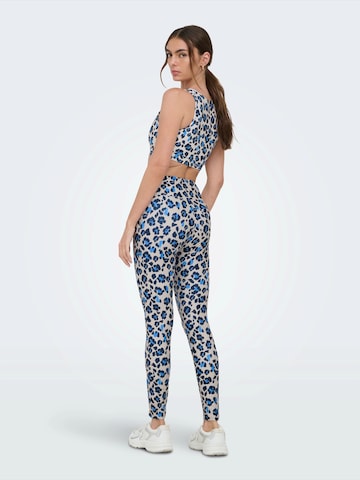 ONLY PLAY Skinny Sportnadrágok 'ONPRYA-2- FERN' - szürke