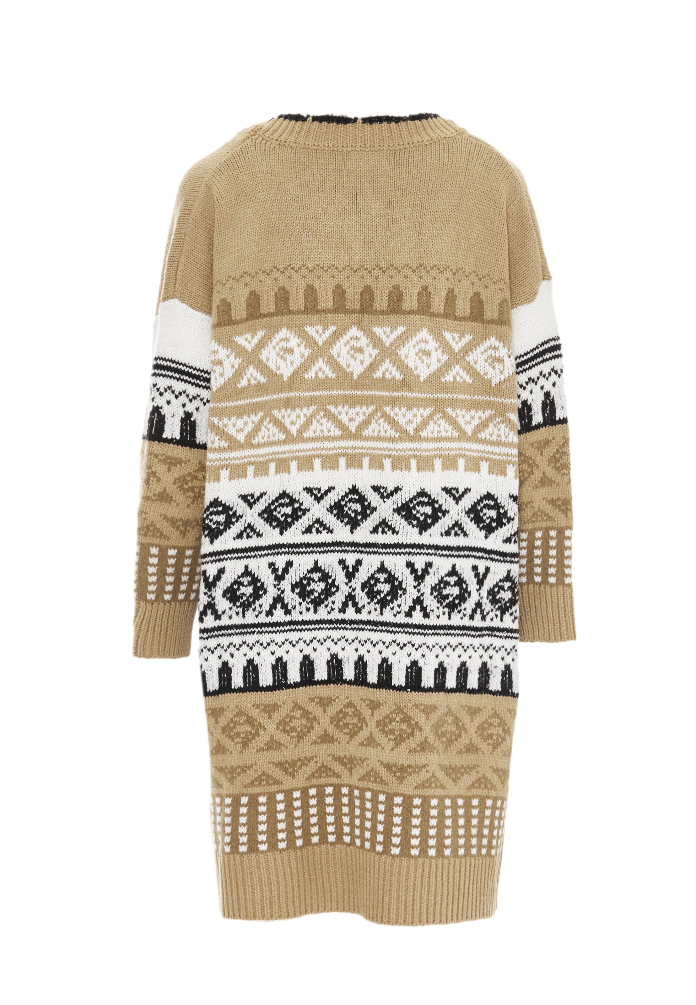 Jalene Плетена жилетка в бежово