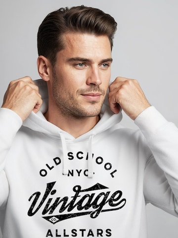 Neverless Sweatshirt 'Vintage co.' in White