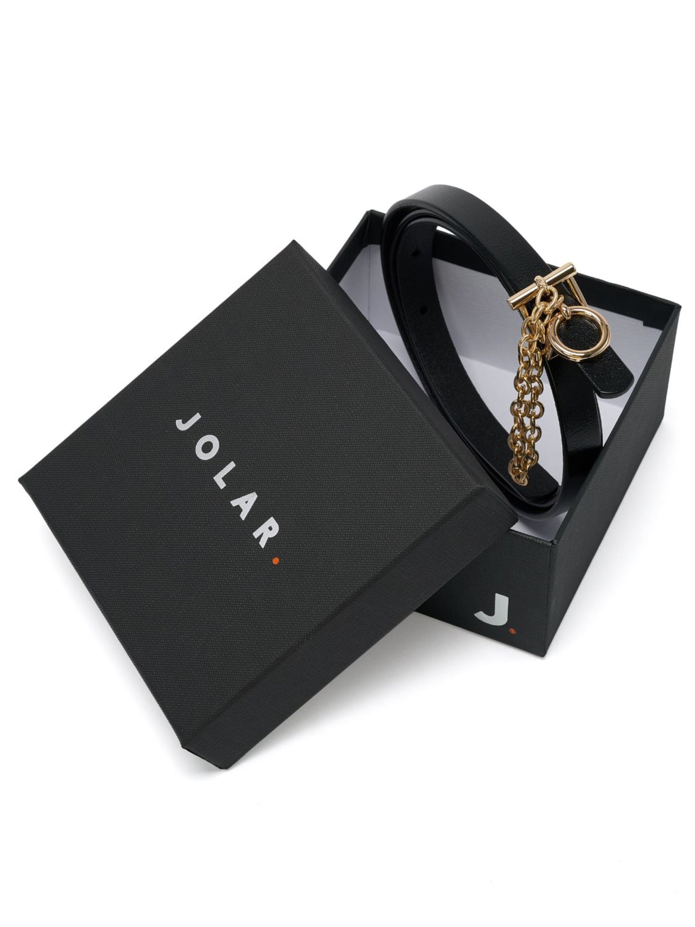 jolar Belt 'NATURAL' in Black