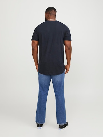 Jack & Jones Plus - Camiseta 'JJENoa' en azul