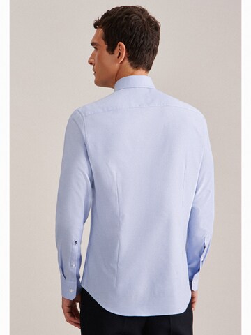 SEIDENSTICKER Slim fit Zakelijk overhemd 'Smart Classics' in Blauw