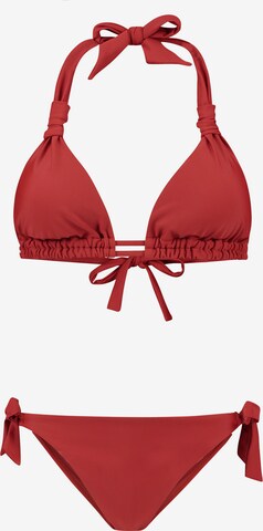 Shiwi Bikini 'BIBI' in Rood: voorkant