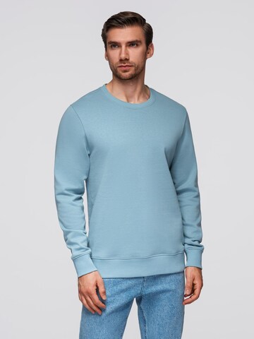Ombre Sweatshirt in Blauw: voorkant