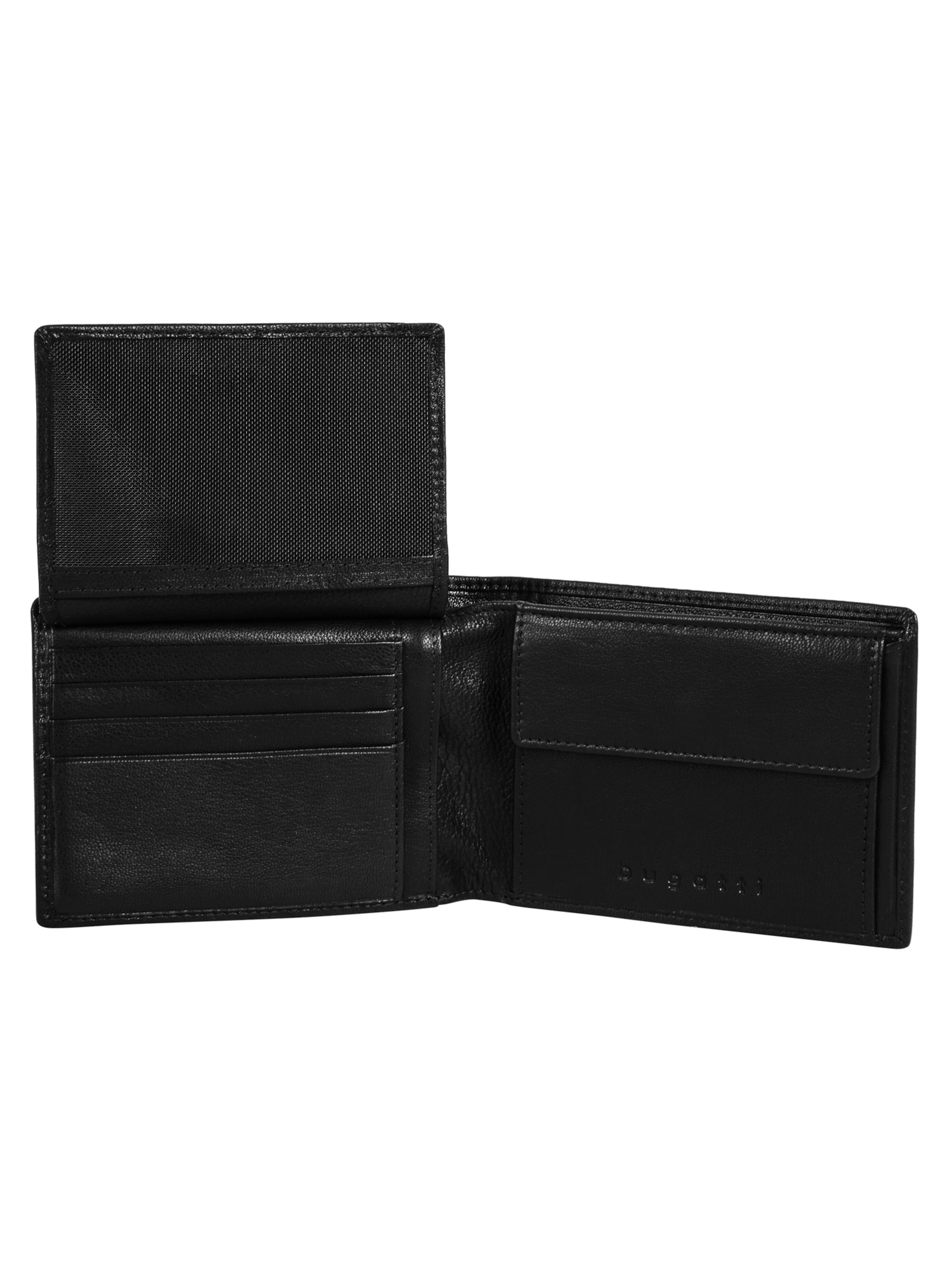 bugatti Wallet 'BLACK MAGIC' in Black