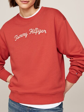 TOMMY HILFIGER Bluzka sportowa w kolorze czerwony