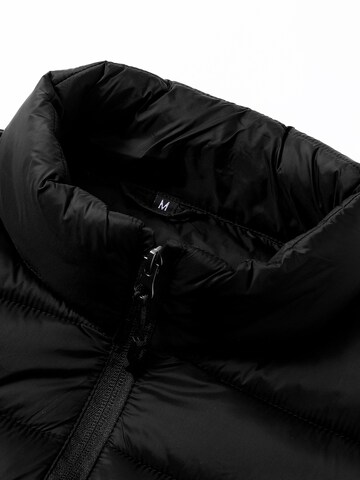 ALLTHEMEN Winter Jacket 'Stichwerk' in Black