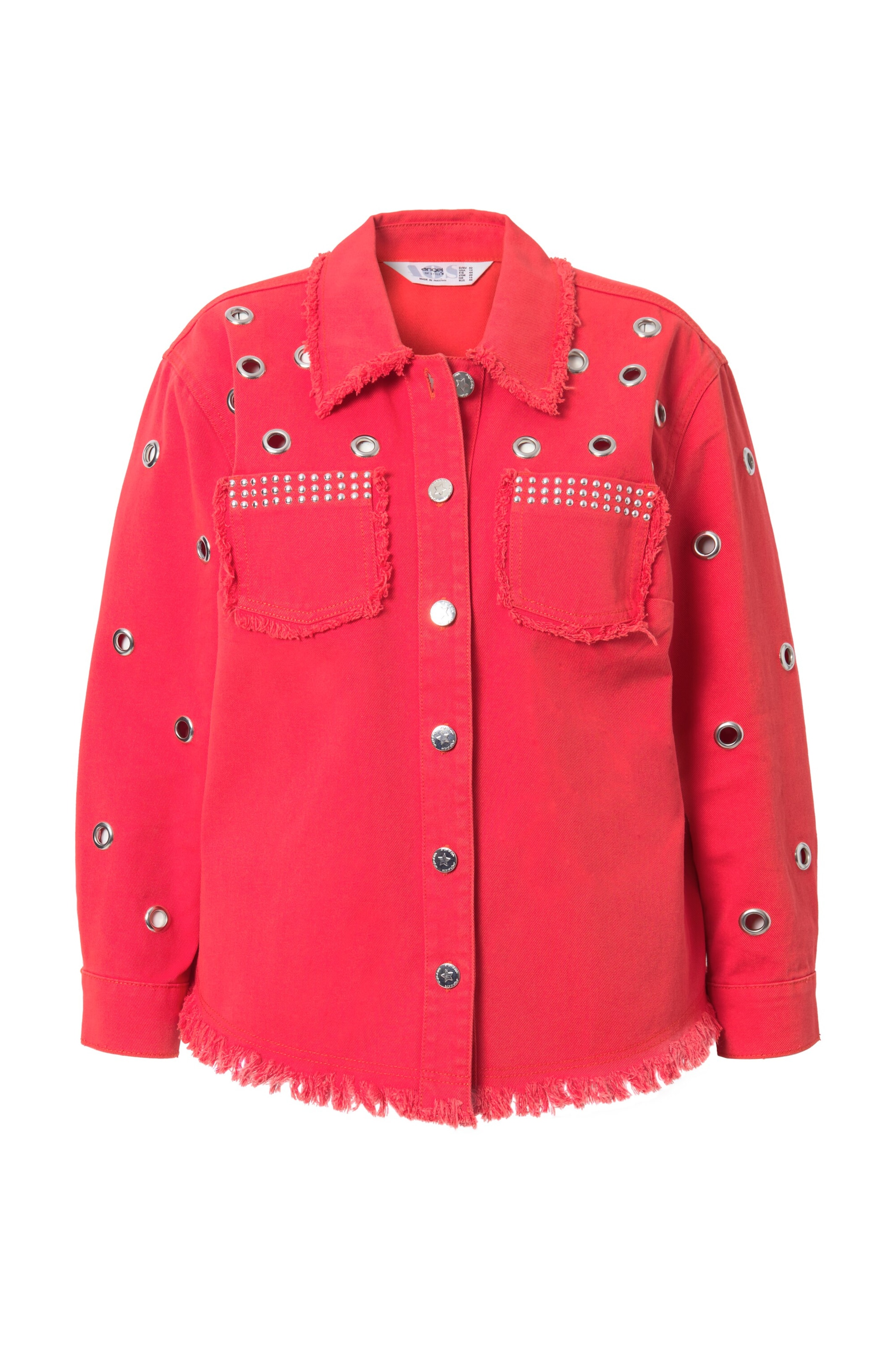 Angel of Style Between-season jacket in Red: front