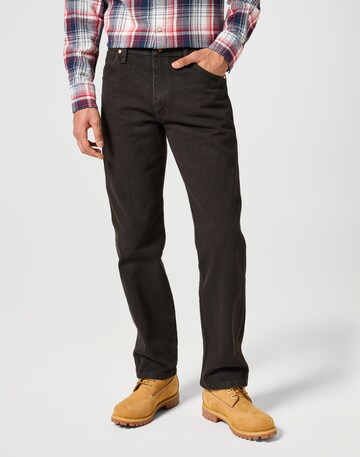 WRANGLER Regular Jeans '13MWZ' in Schwarz: Vorderseite