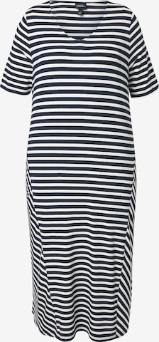 Robe Ulla Popken en bleu : devant