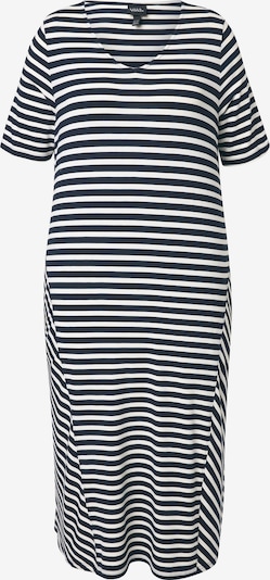 Ulla Popken Mekko värissä marine / valkoinen, Tuotenäkymä