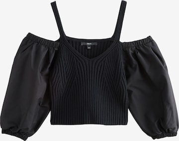 juoda Next Megztinis: priekis