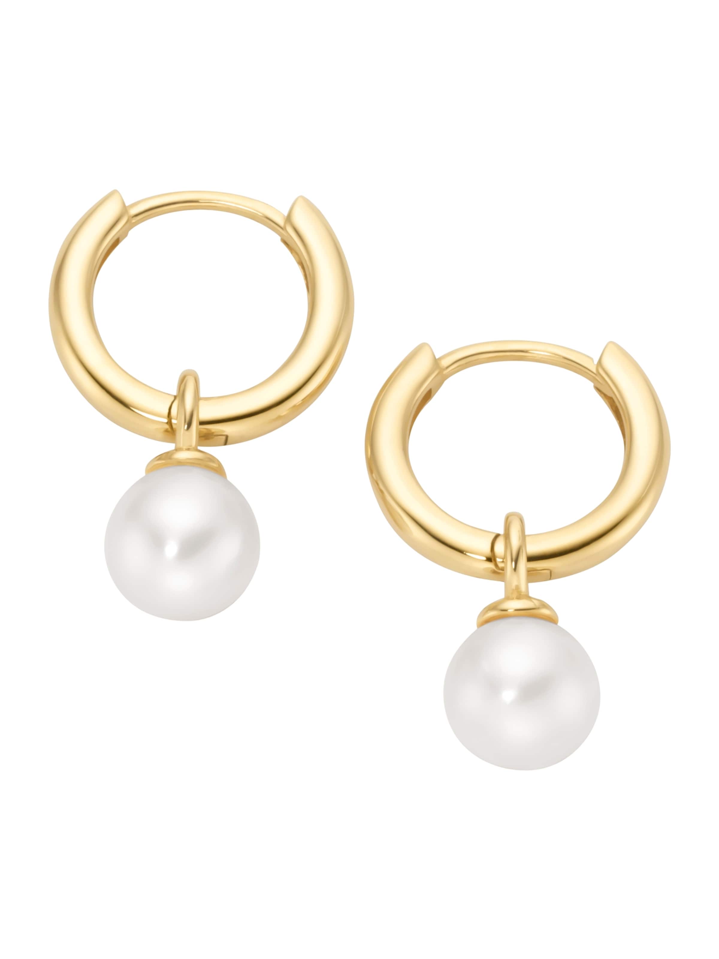 Luigi Merano - Pendientes en oro: frente