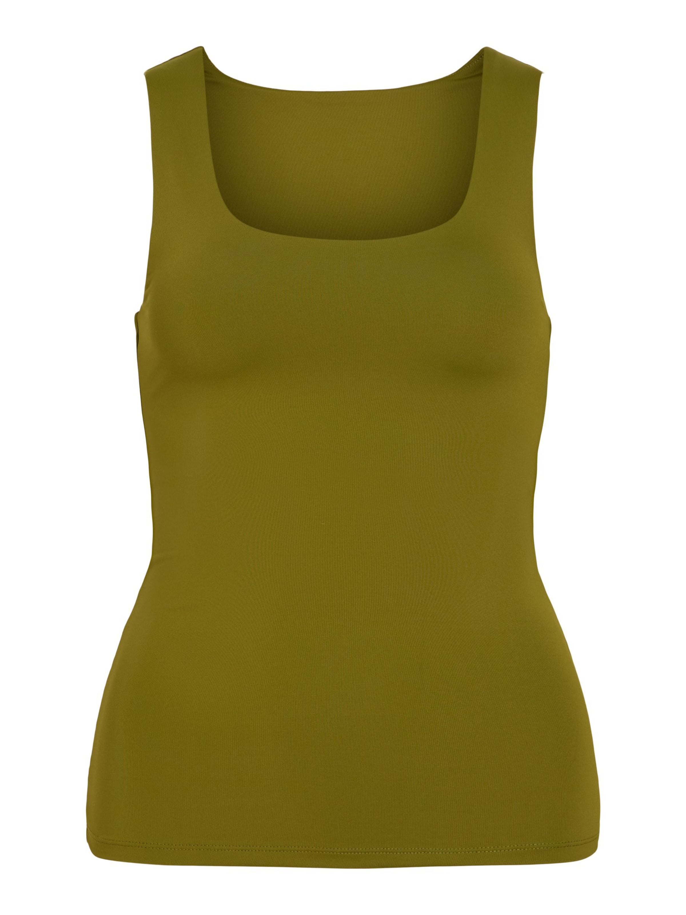 VILA Undershirt in Green: front