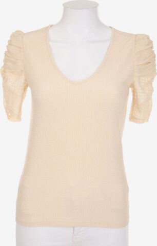 MANGO Top & Shirt in S in Beige: front