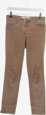 7 for all mankind Hose S in Braun: Vorderseite