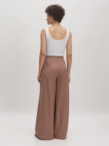 EDITED Loose fit Trousers 'Sandy' in Brown