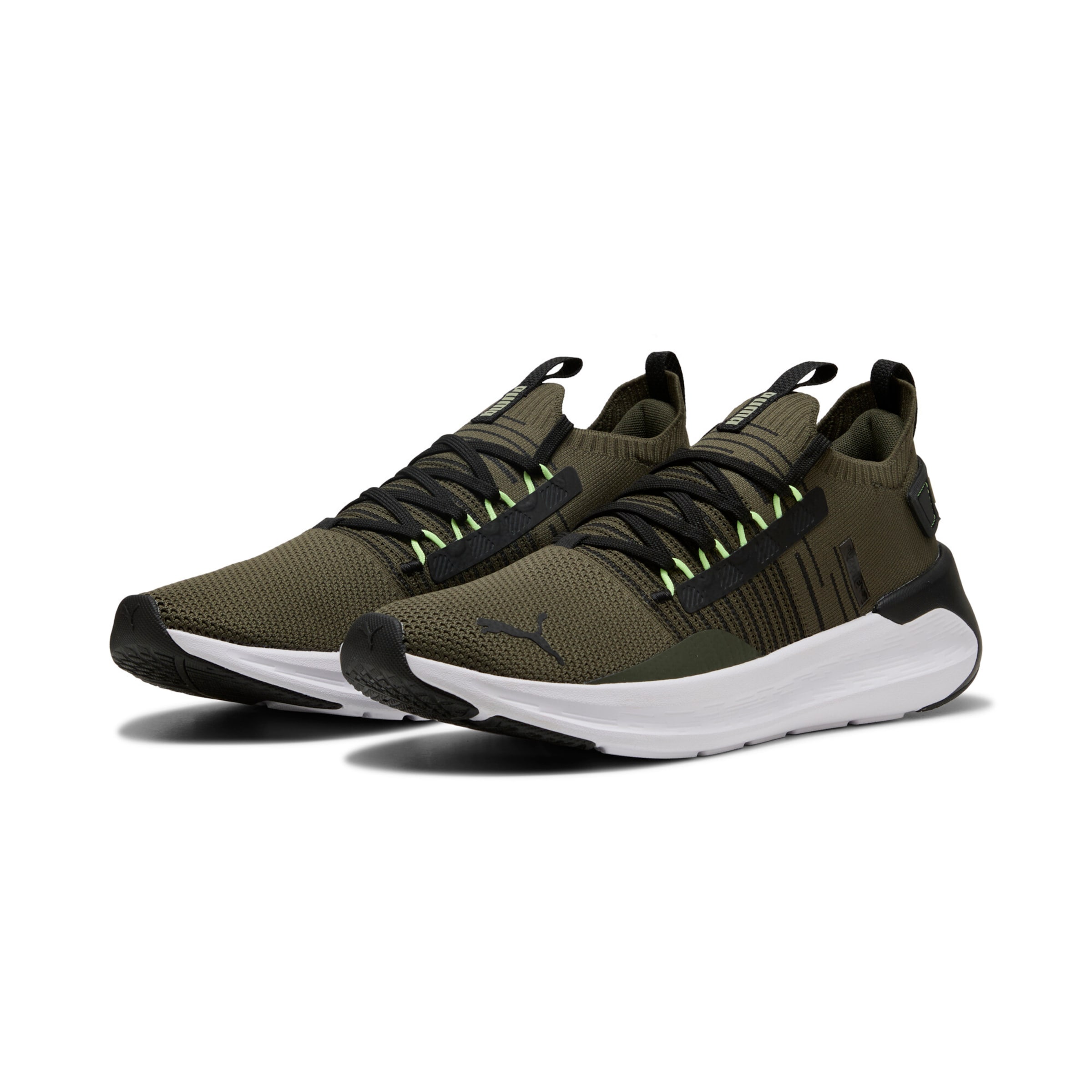 Chaussure de course PUMA en vert