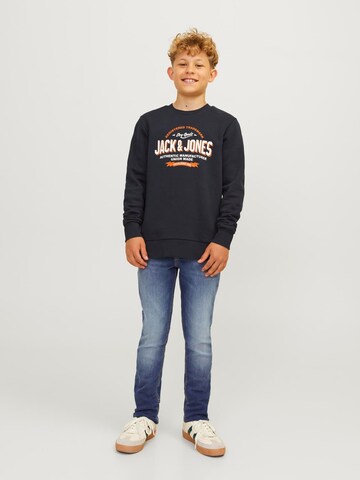 Jack & Jones Junior Regular Jeans 'JJIGlenn JJOriginal' i blå