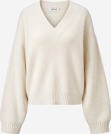 Pull-over 'Rae' EDITED en blanc : devant