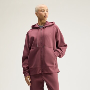 ADIDAS BY STELLA MCCARTNEY Sports sweat jacket in Red: front
