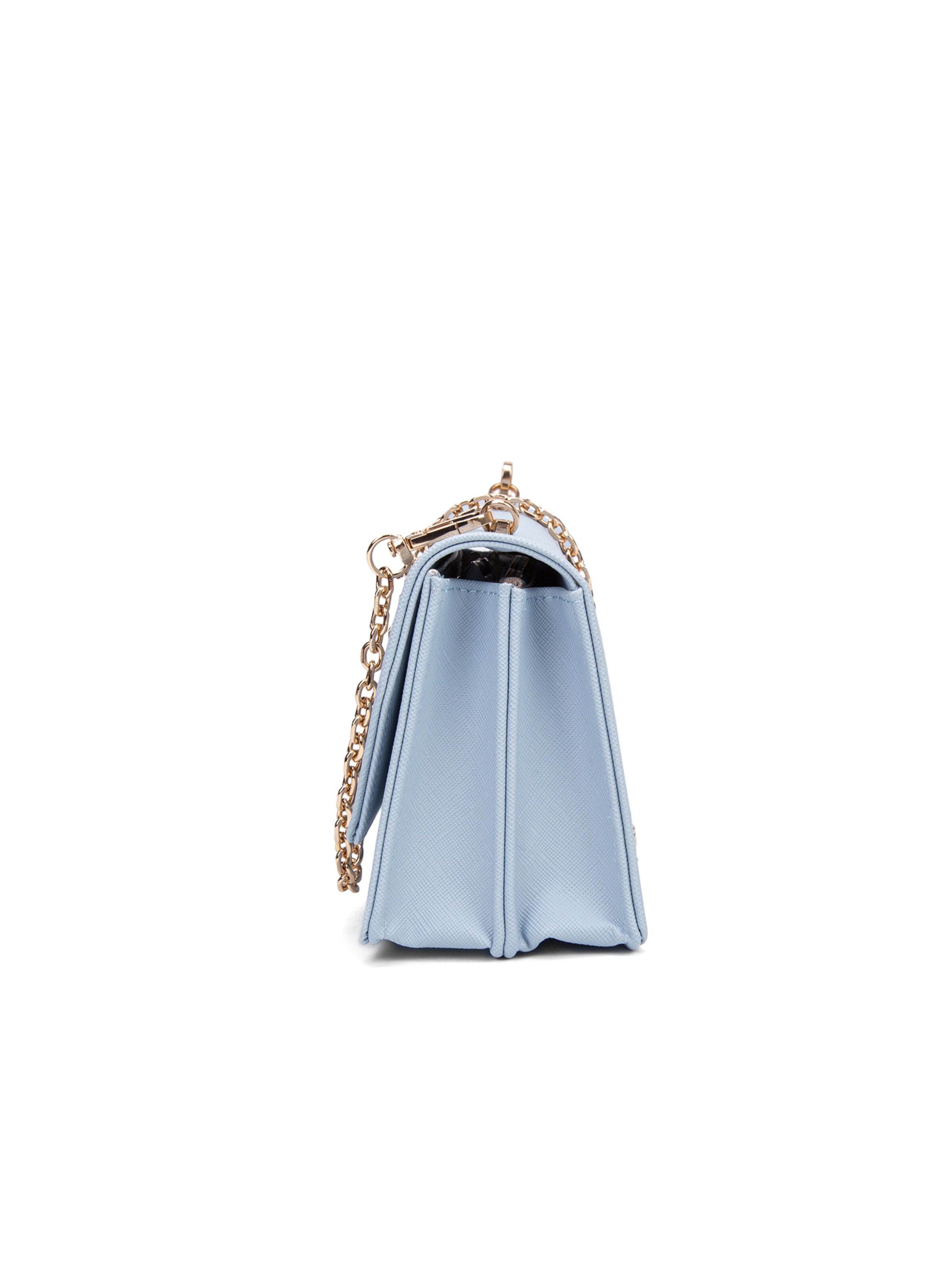 Borsa a tracolla 'Borsa a Tracolla Donna Diana&Co Poliestere Bottone Magnetico Tracolla Catena Rimovibile' di Diana&Co. in blu