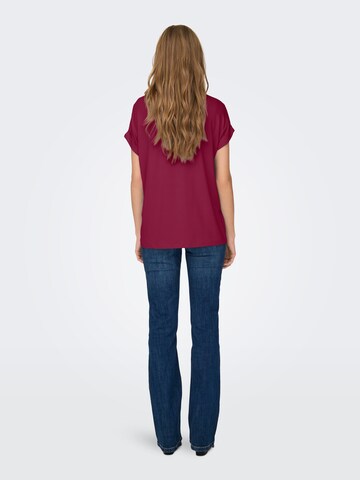 ONLY T-shirt 'ONLMoster' i lila