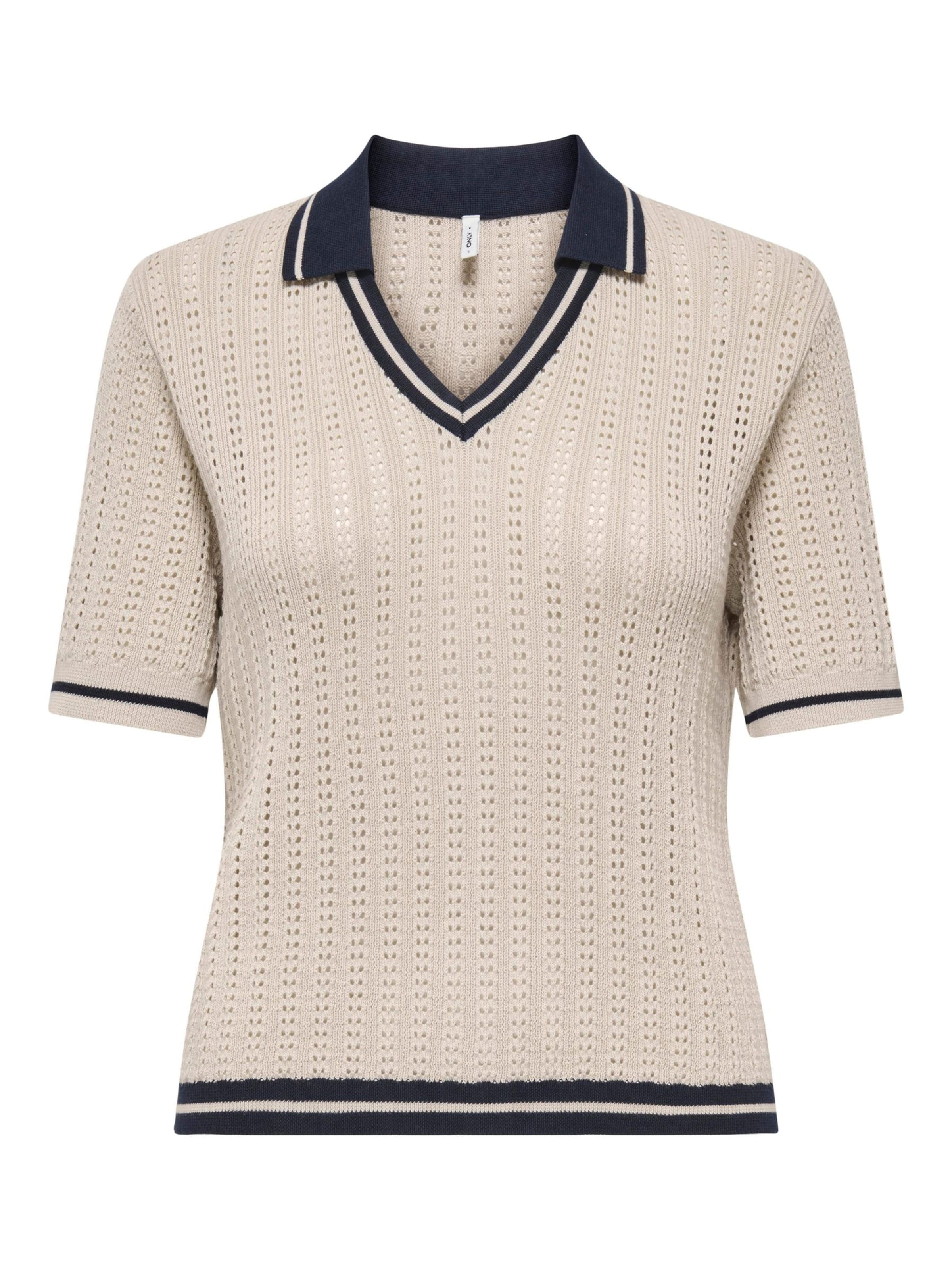 T-shirt 'ONLSporti' ONLY en beige : devant
