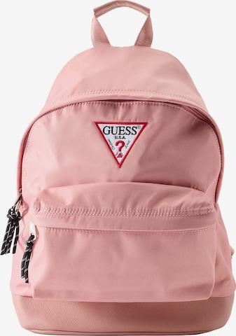 GUESS - Mochila en rosa: frente