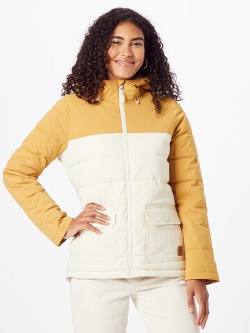 RIP CURL Outdoor Jacket 'RIDGE' in Beige: front