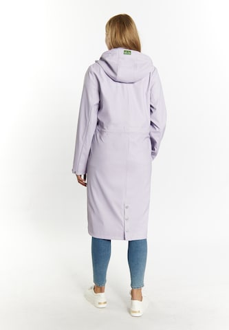 Schmuddelwedda Between-Seasons Coat in Purple