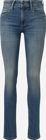 QS Skinny Jeans 'Catie' i blå: forside