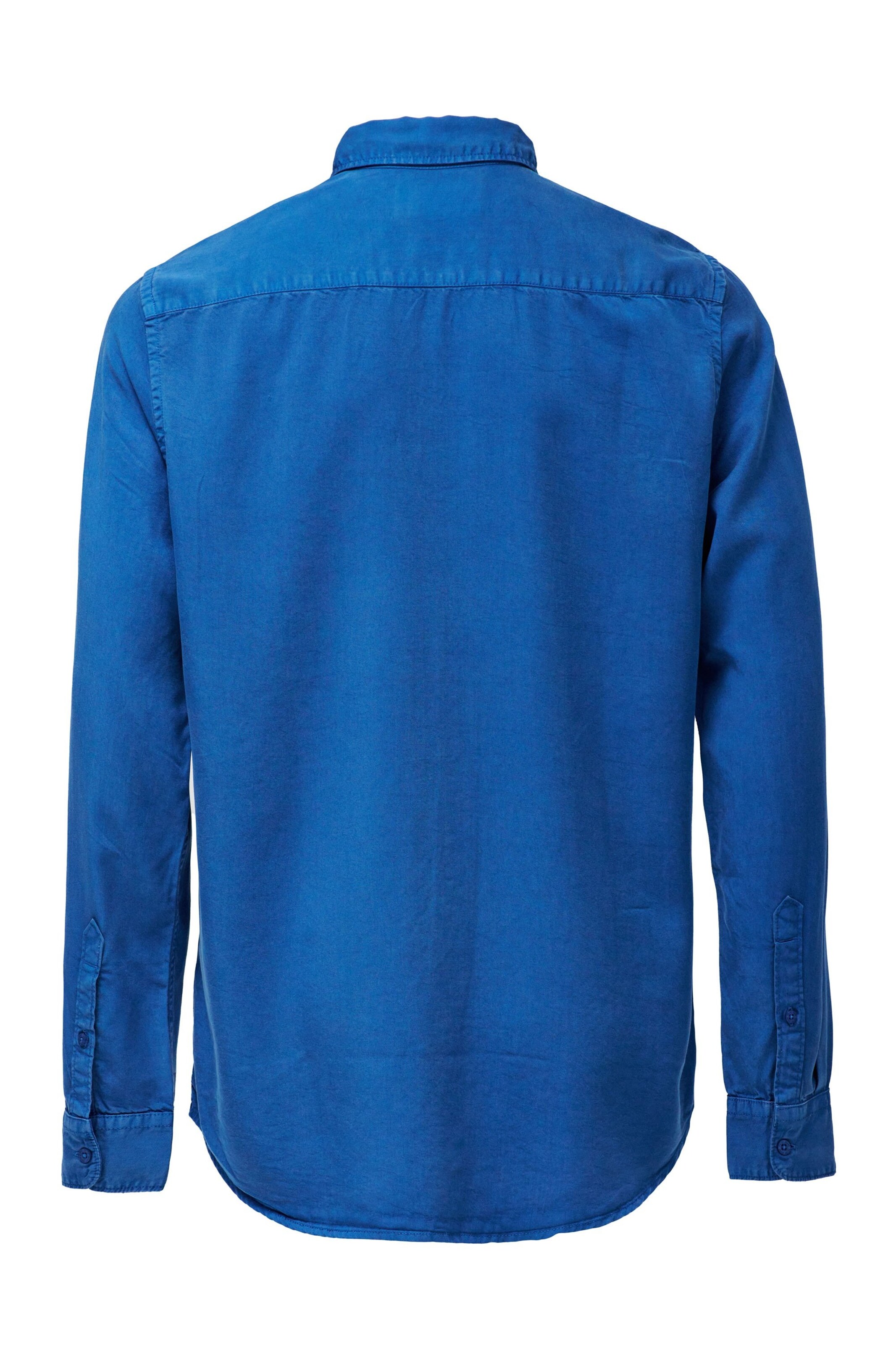 Salsa Jeans Regular fit Button Up Shirt in Blue